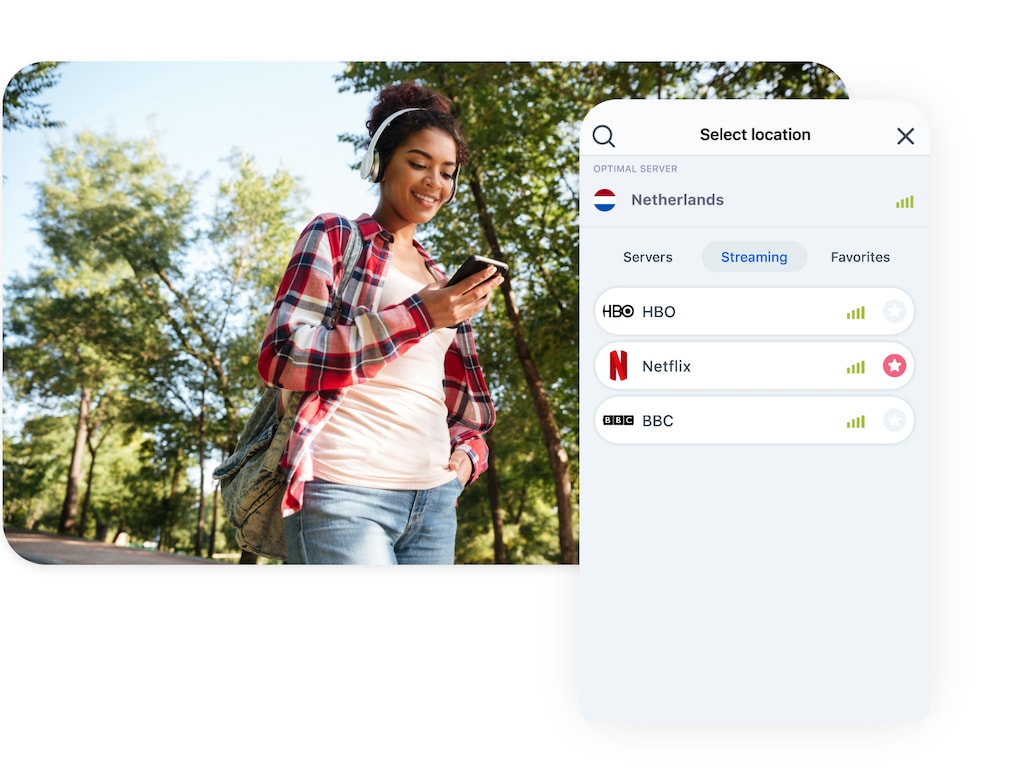 Enjoy streaming services on the go wherever you are